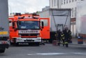 Feuer Koeln Niehl Niehler Hafen Hansakai P37